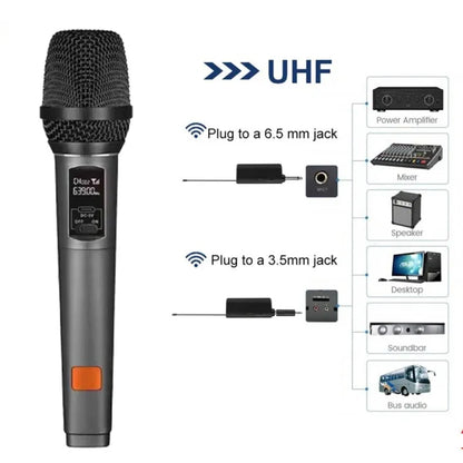 Dual-Use Professional Vocal Microphone
