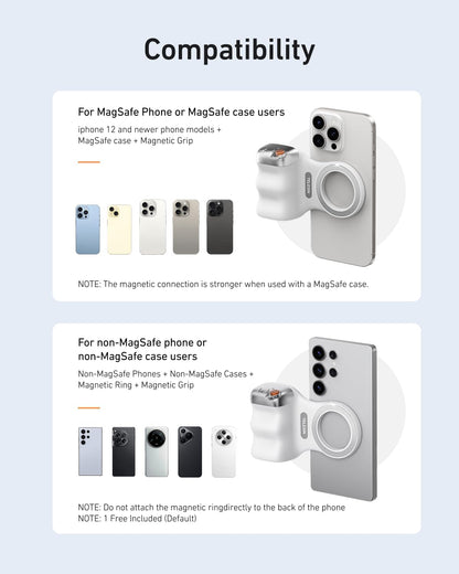 Magnetic Phone Camera Grip Fun Shot