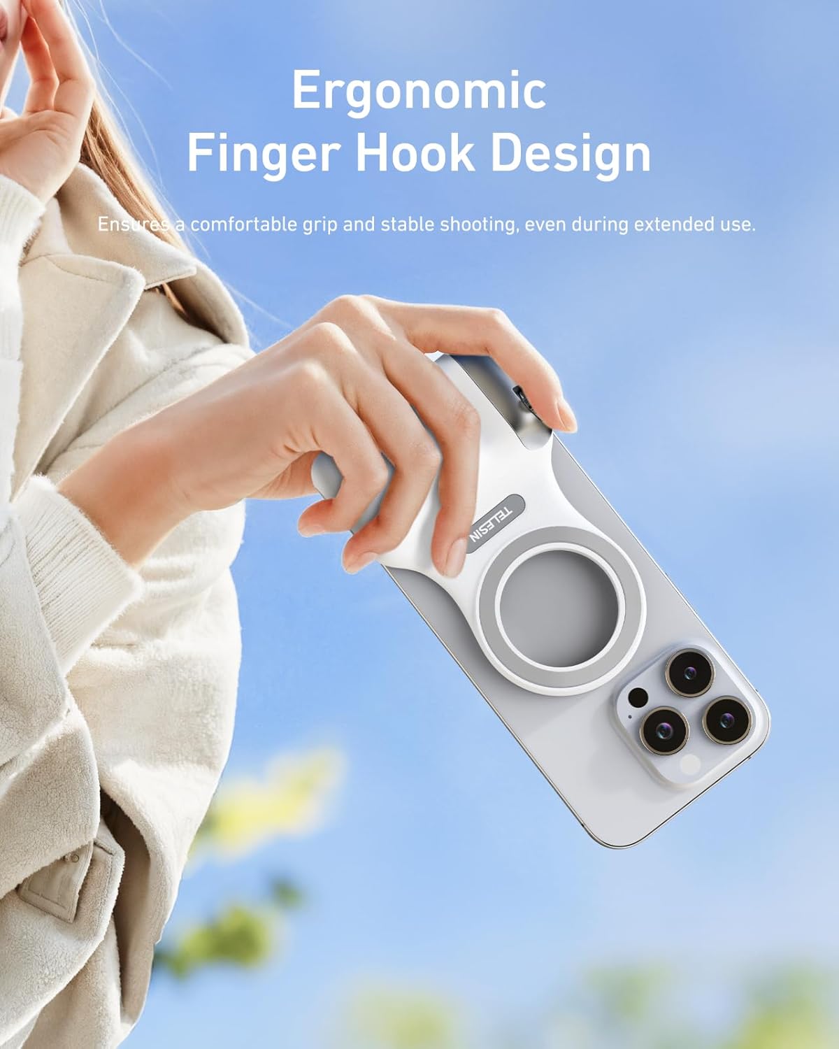 Magnetic Phone Camera Grip Fun Shot