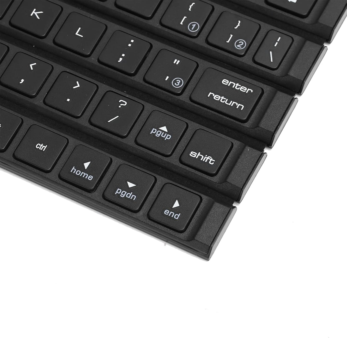 Portable Roll-Up Bluetooth Keyboard