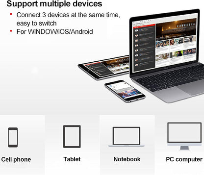 Portable Roll-Up Bluetooth Keyboard