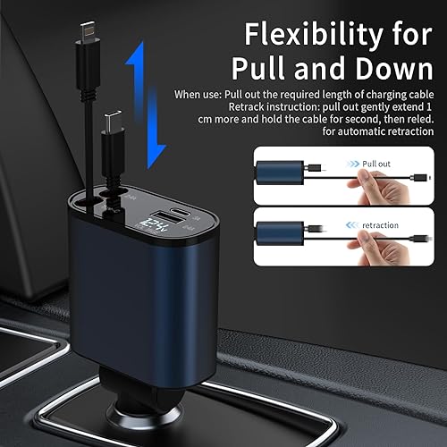 4-in-1 Retractable Fast Charger