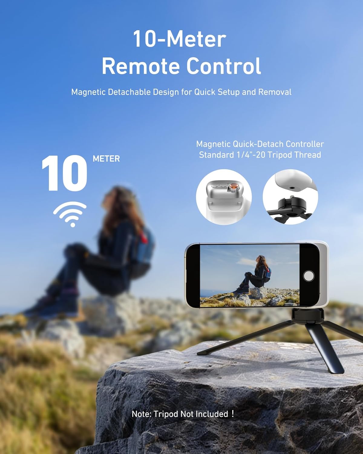 Magnetic Phone Camera Grip Fun Shot