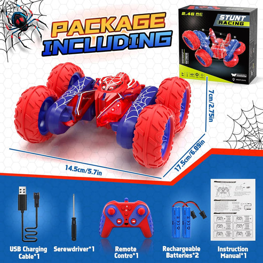 Remote Control Spider Stunt Car